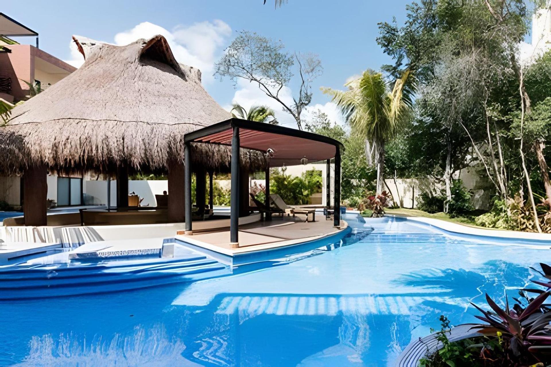 טולום Casa De Lujo Ka'An Maya Acceso Swimup A La Piscina מראה חיצוני תמונה